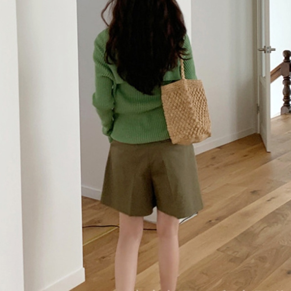 mini crochet/straw bag